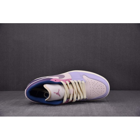 Jordan 1 Low Pastel Purple (Women's) - DZ2768-651