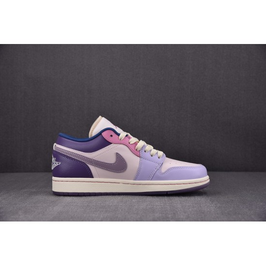 Jordan 1 Low Pastel Purple (Women's) - DZ2768-651