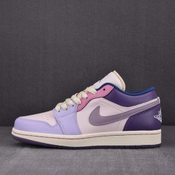 Jordan 1 Low Pastel Purple (Women's) - DZ2768-651