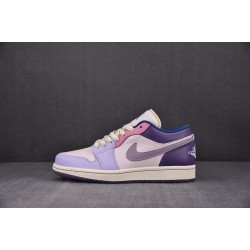 Jordan 1 Low Pastel Purple (Women's) - DZ2768-651