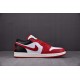 Jordan 1 Low Reverse Black Toe (Women's) - DC0774-160