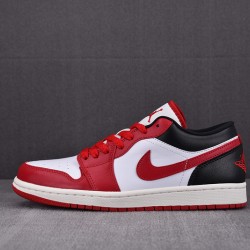 Jordan 1 Low Reverse Black Toe (Women's) - DC0774-160