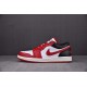 Jordan 1 Low Reverse Black Toe (Women's) - DC0774-160