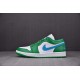 Jordan 1 Low Lucky Green Aquatone (Women's) DC0774-304