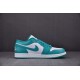 Jordan 1 Low New Emerald (Women's) - DC0774-132