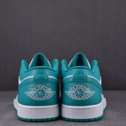 Jordan 1 Low New Emerald (Women's) - DC0774-132