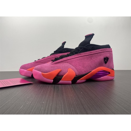 JORDAN 14 RETRO LOW SHOCKING PINK (W) DH4121-600