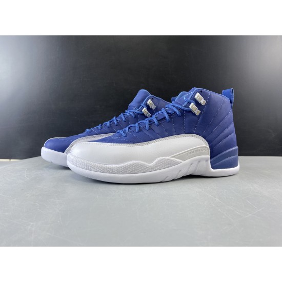 AIR JORDAN 12 RETRO STONE BLUE 130690-404