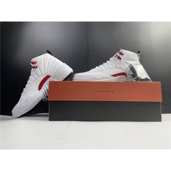 AIR JORDAN 12 TWIST WHITE UNIVERSITY RED CT8013-106