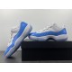 JORDAN 11 RETRO LOW UNIVERSITY BLUE (2017) 528895-106