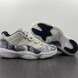 Jordan 11 Retro Low Snake Light Bone Men's - CD6846-002