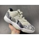 Jordan 11 Retro Low Snake Light Bone Men's - CD6846-002