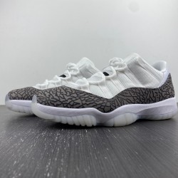 AIR JORDAN 11 LOW CEMENT GREY AV2187-140